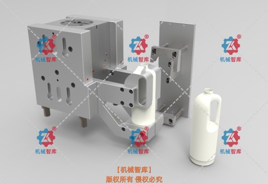 005-模具-1l瓶吹模总成  step