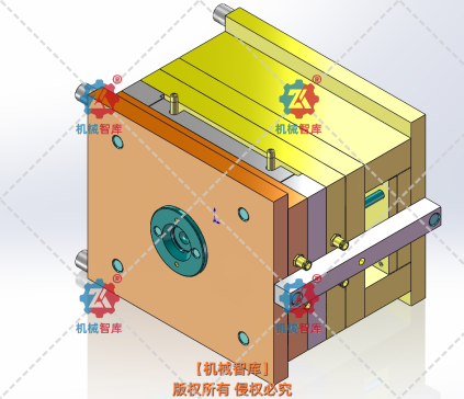 043-模具-住房模式 step