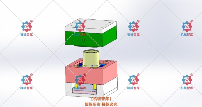 093-模具-塑料桶模具  sw   step