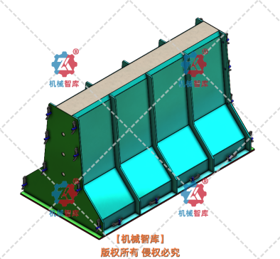 219-模具-混凝土屏障模具  sw