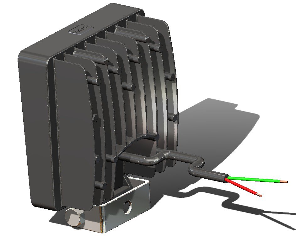 LED 头灯 48W AutoSide AS-48_SQ_F-3E(LED 泛光灯)