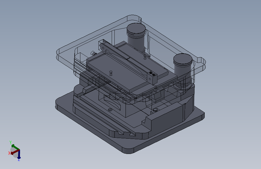 轴零件加工的锻造模具设计模型MF