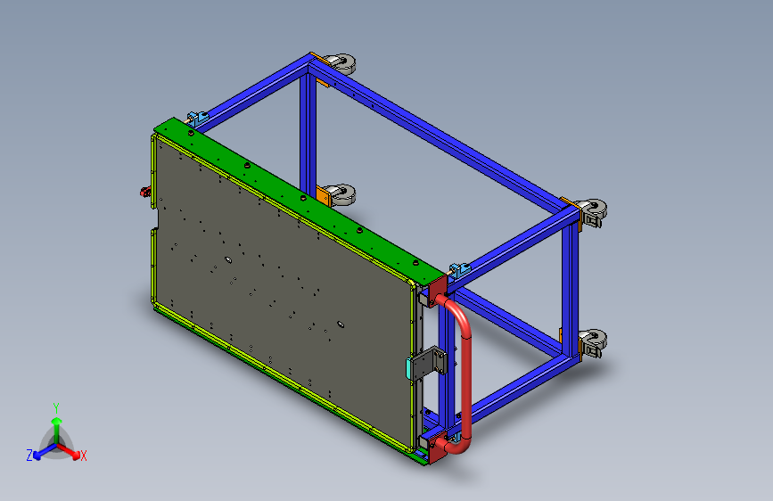 运料小车3D模型MF