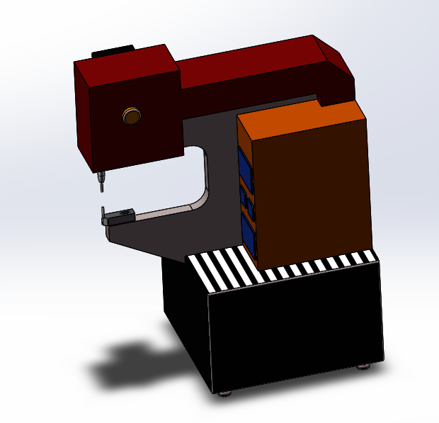 液压压铆机模型MF