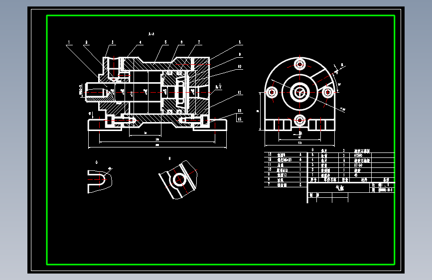 三视图_模型下载 – 懒石网