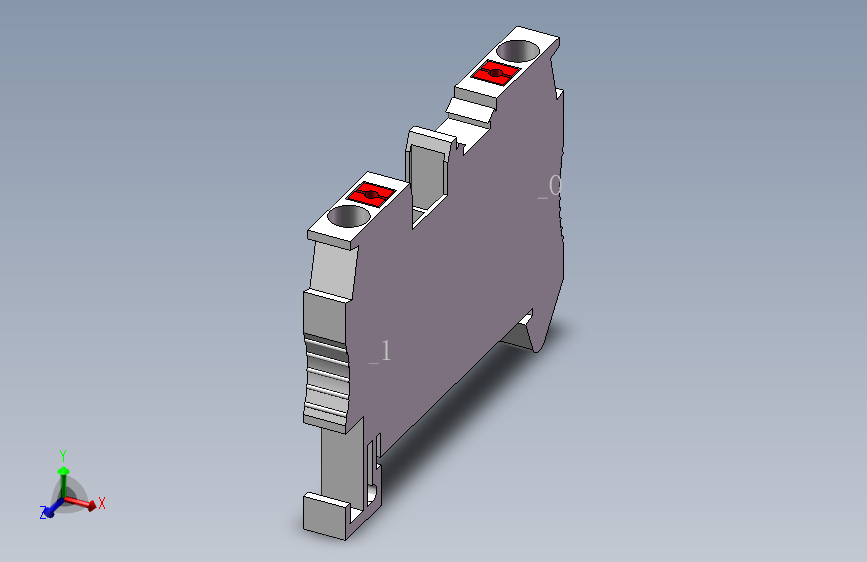 PT2_5接线端子3D(电气)