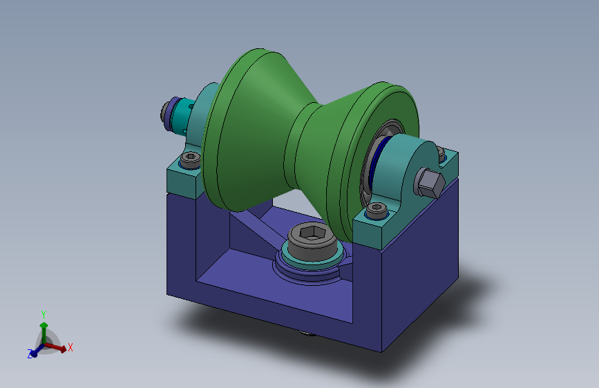 yataghan承载机构3D数械图纸 Solidworks设计