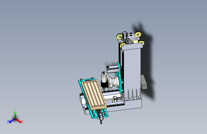 router cnc小型数控机床结构3D图纸 IGS格式