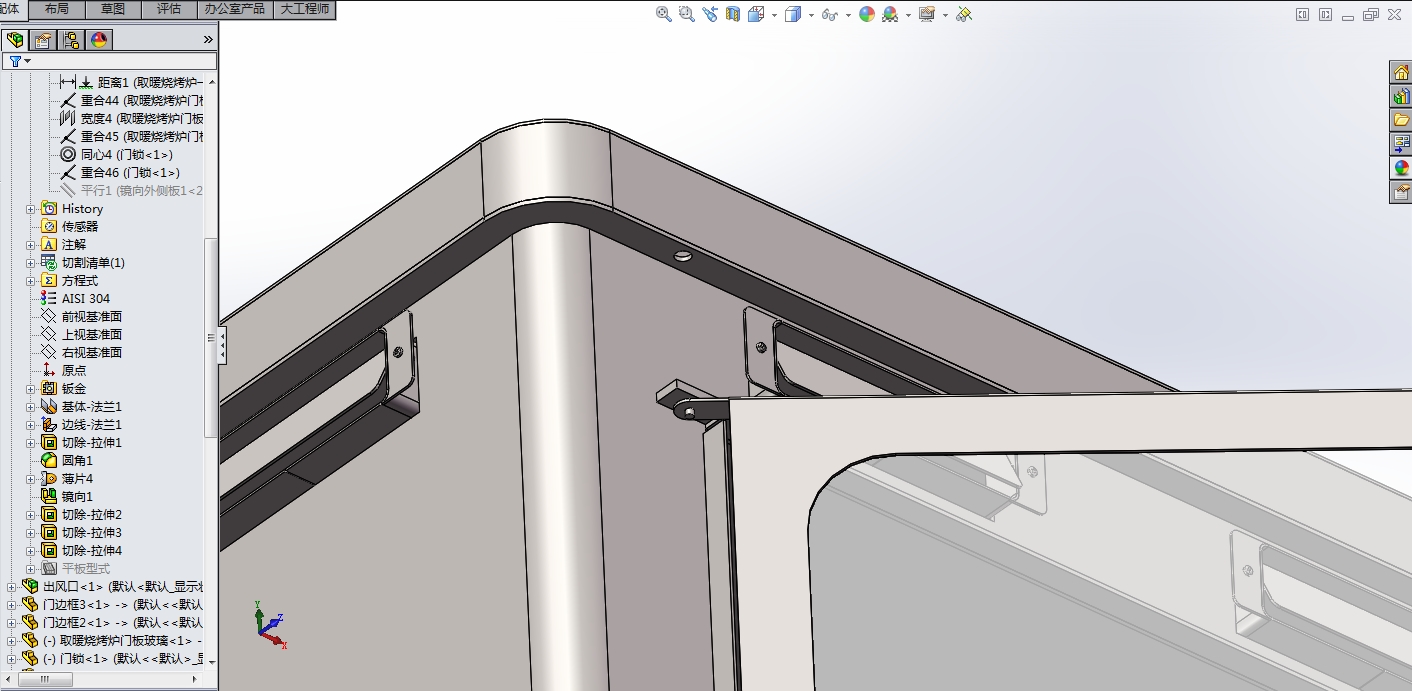 取暖烧烤炉一体