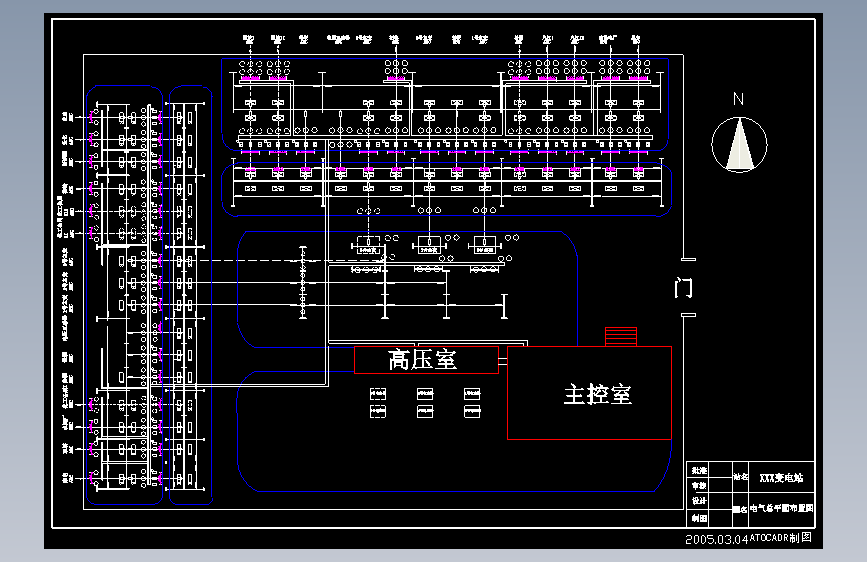电气总平面布置图