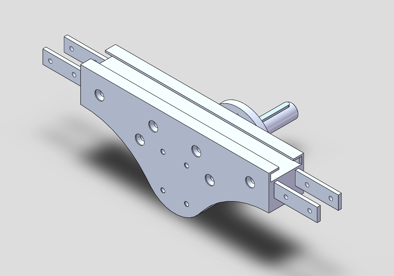 2款YL65全包中间驱动模型