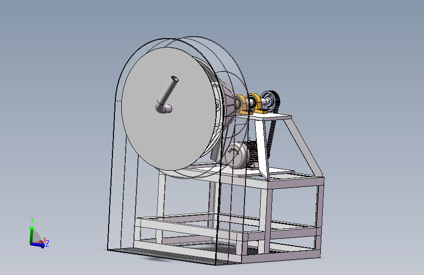 淀粉渣分离机三维+CAD+工程图 602903