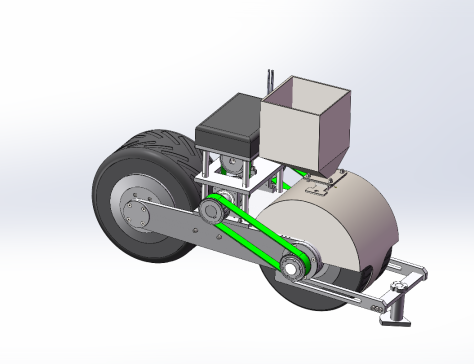 小型精密播种机设计含三维SW模型+CAD图纸+说明书