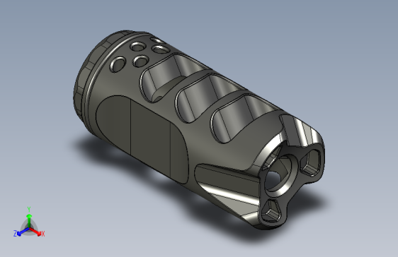 .308 Win枪口制动器(Y)-STEPIGES-