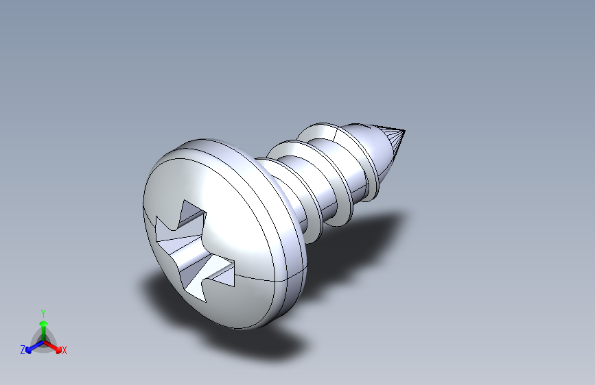 2.9x6.5mm DIN7981自攻螺丝-STEPIGES-