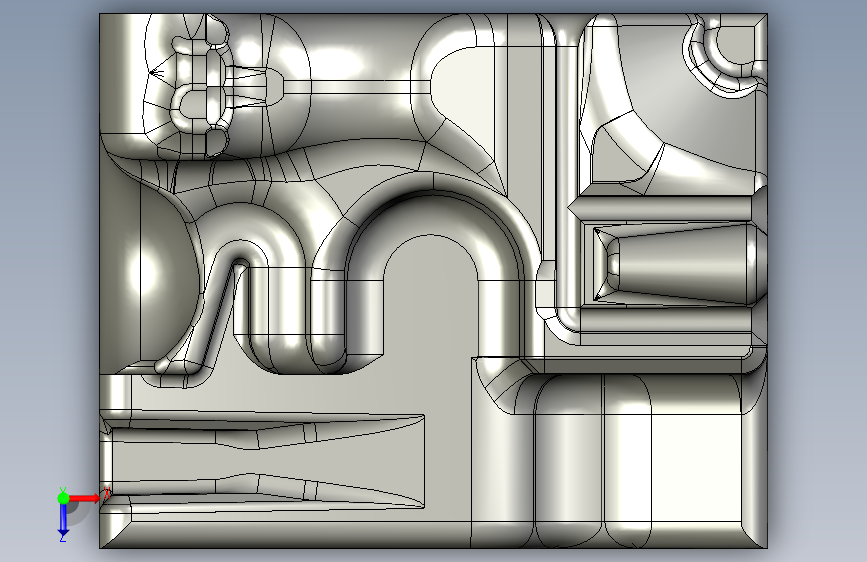 3D CAM学习-STEPIGES- 俯视图