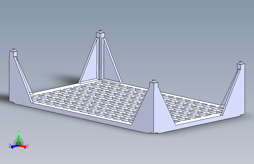 3D打印SFP组织器-SW-STL