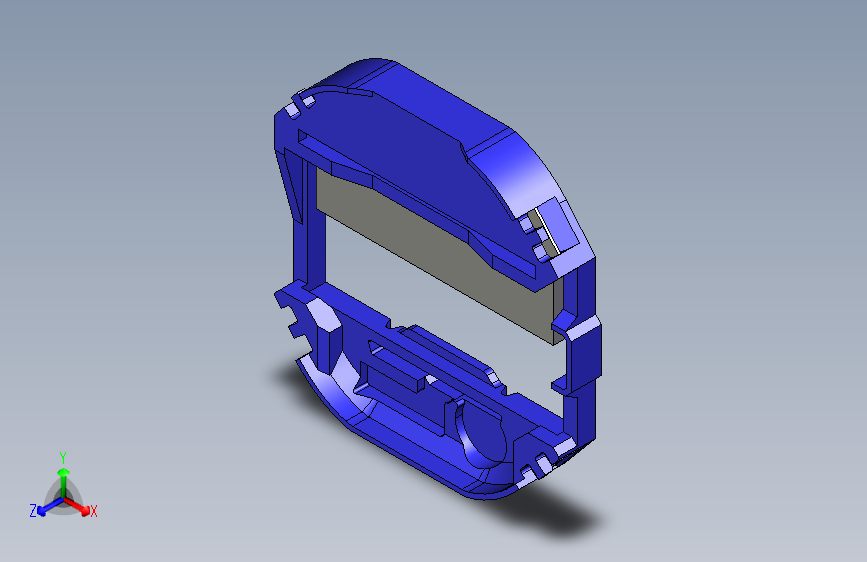 3D打印的Casio 593模块固定器-STEPIGES-