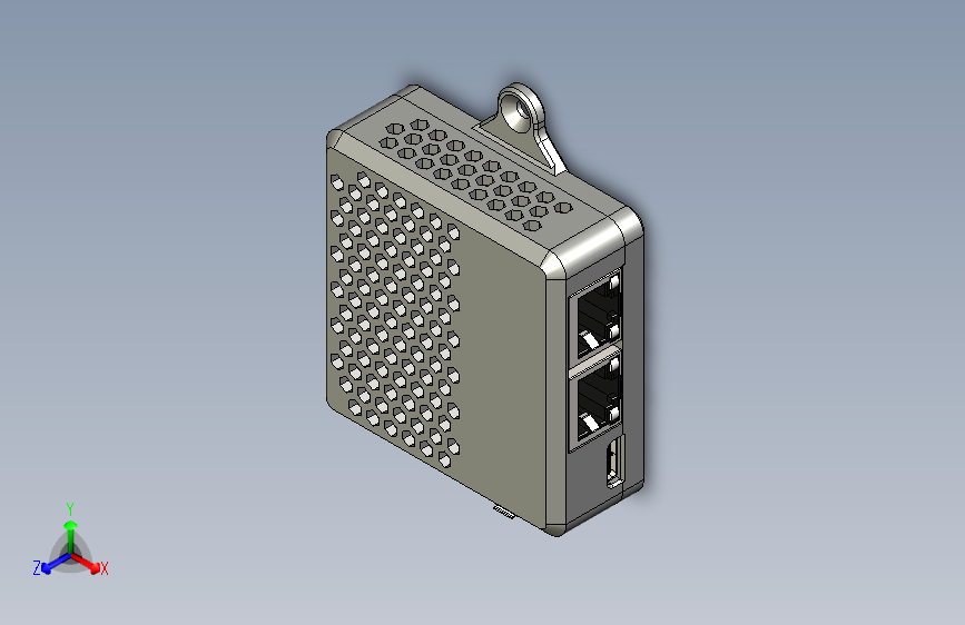 3D打印外壳的OrangePi R1+LTS--STEPIGES
