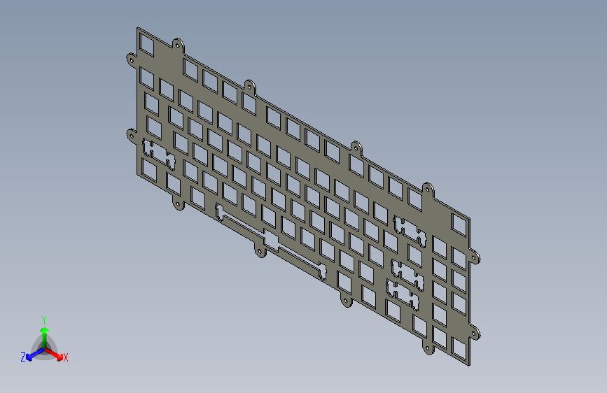 3D打印中的75%键盘-STEPIGES-