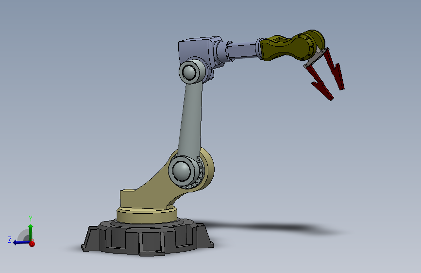 5自由度机械臂-SW-