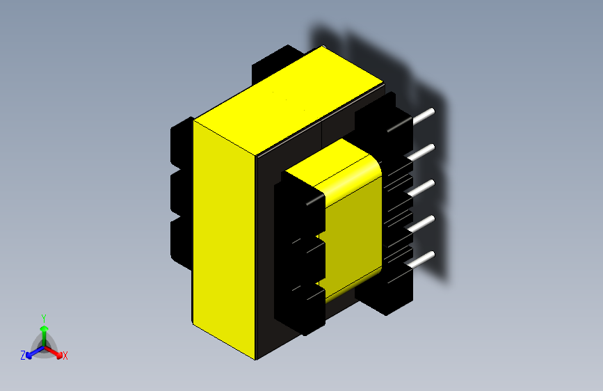 24V2A或12V4A的Transformer EE28 5+5p-STEPIGES-