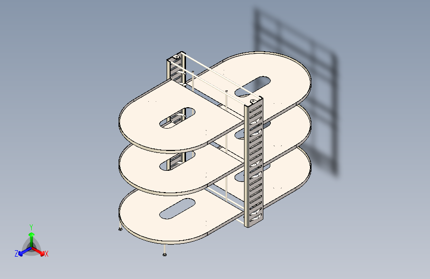 2023年发明家推出的Youde厨房架-Autodesk Inventor-