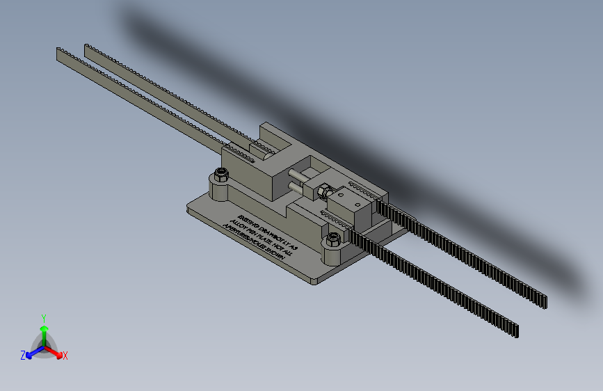 A3 DRAWBOT LY GT2 BELT HOLDER TENSIONER-STEPIGES-