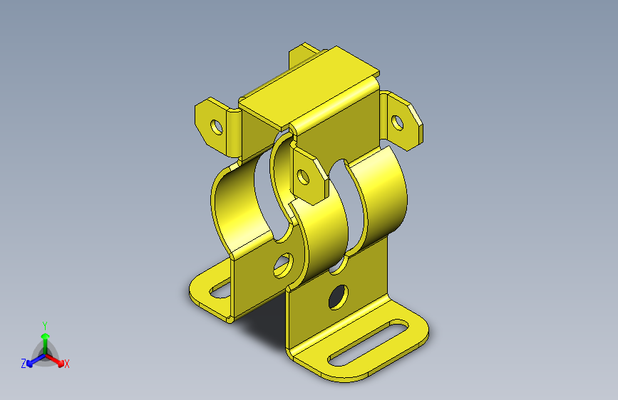Autodesk Inventor Sheetmetal Bracket Tutorial-STEPIGES-Autodesk Inventor