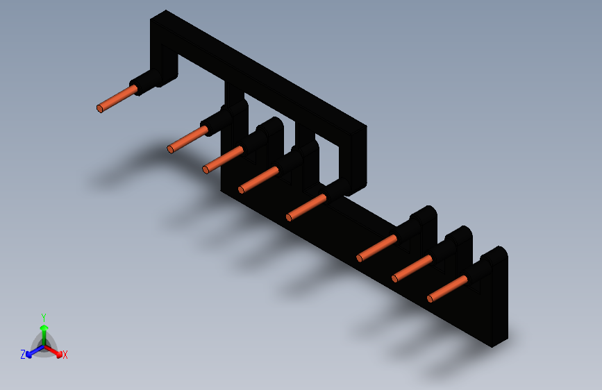BG系列带有接口模块的Lovato-SMX 90 22--Autodesk Inventor
