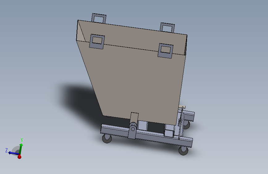CNC机床用的废屑箱-SW-