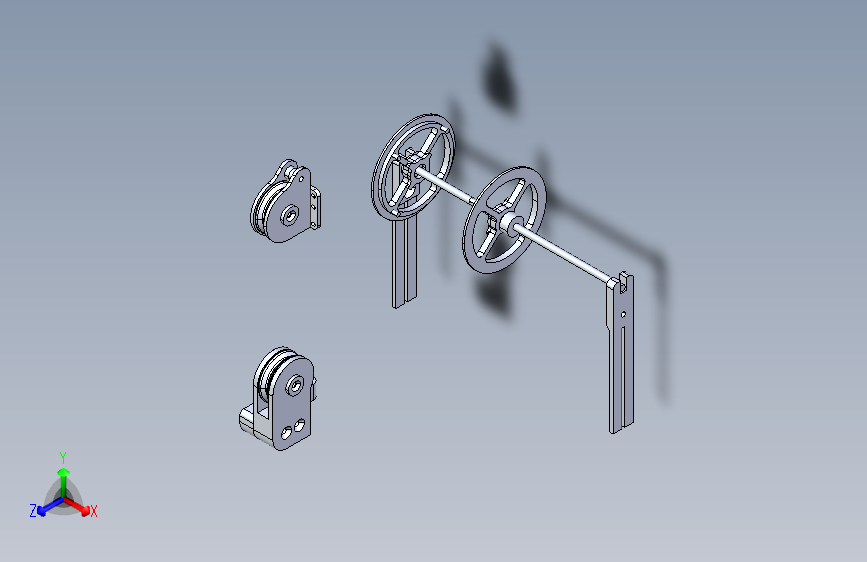 Elegoo纸板卷轴支撑升级-Roll Axle Support-STEPIGES-