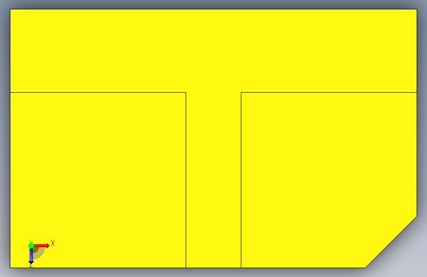 FreeCAD建模模型-STL-FreeCAD 俯视图