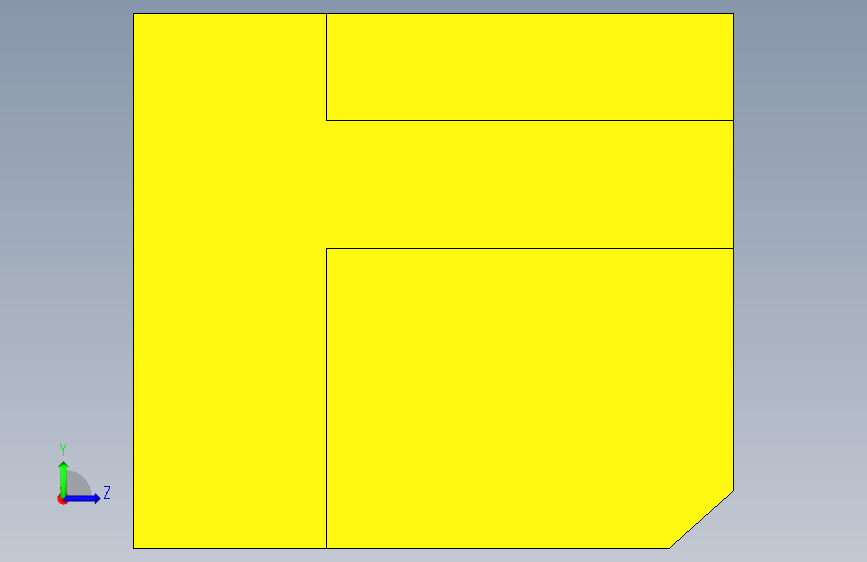 FreeCAD建模模型-STL-FreeCAD 左侧视图