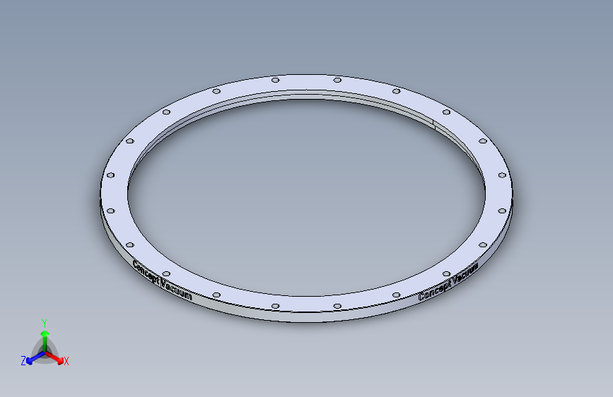ISO-K和ISO-F标准法兰尺寸DN63到DN630conceptvacuum.com提供更多ISO真空法兰-STEPIGES-