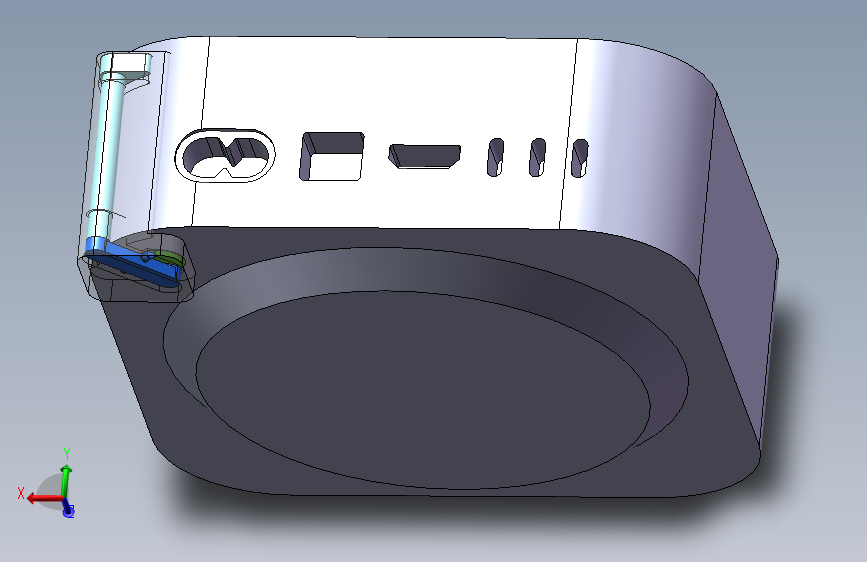 Mac mini M4 的 3D 打印外部电源按钮-SW-STEPIGES