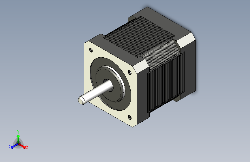 Nema17步进电机-STEPIGES-FreeCAD