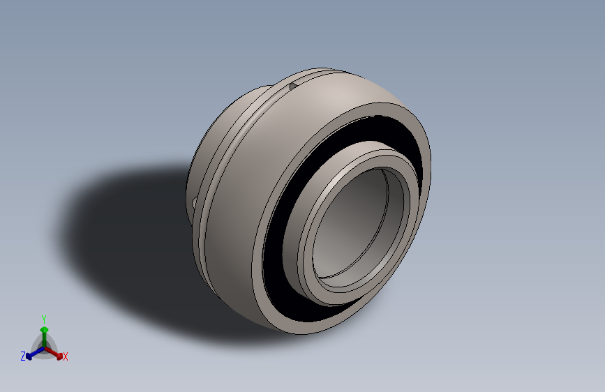 POWELL UC.206轴承-SW-Parasolid