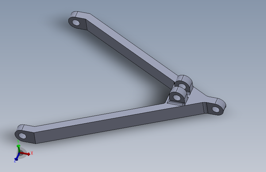 Siemens NX CAD中的设计设计钩子固定器-SW-