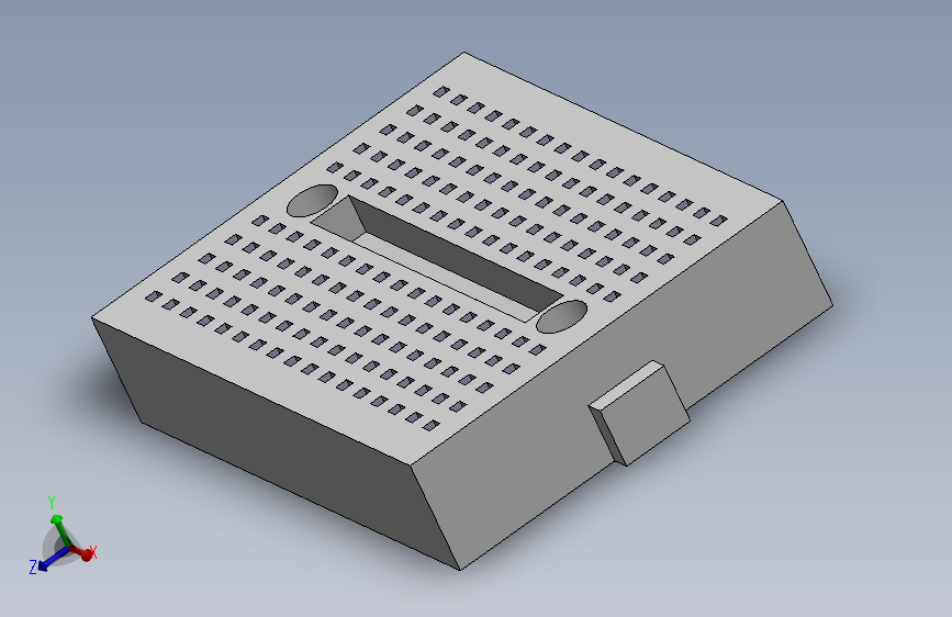 SolidWorks 3D模型 Mini Protoboard-SW-