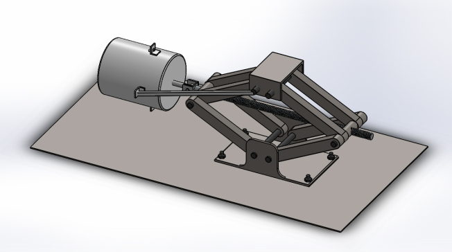 SolidWorks 2020电动升降千斤顶-SW-