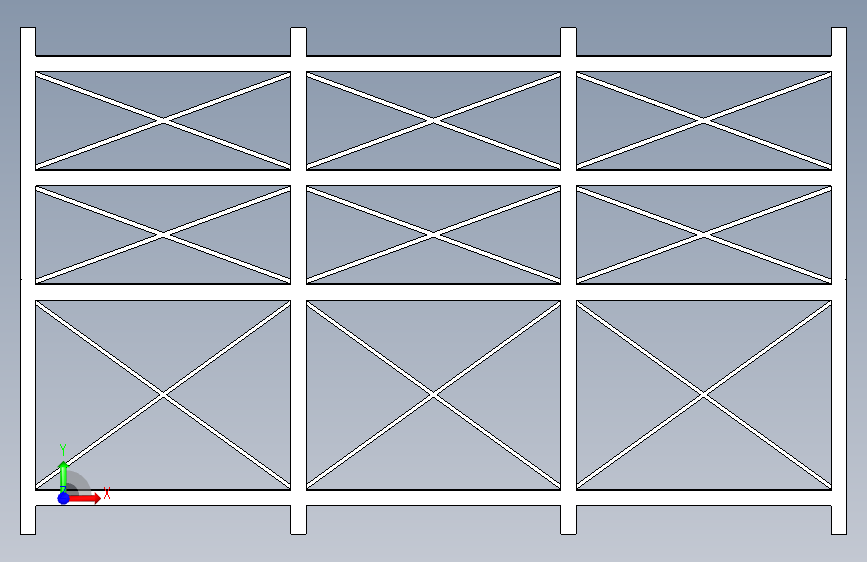 SolidWorks 2024设计Keyshot 9 pro渲染Mold Rack 3x4-STEPIGES- 正面视图