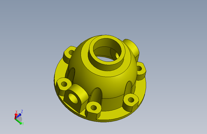 SOLIDWORKS差速齿轮箱模型--SW
