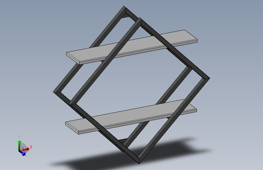 Solidworks焊接架 Shelf-SW-