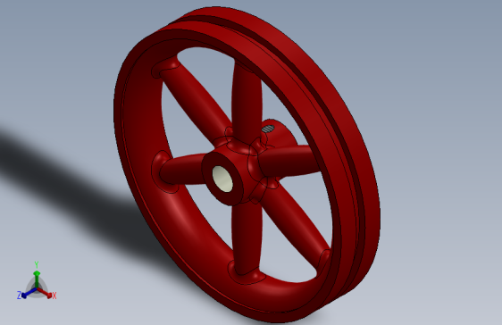 SolidWorks教程蒸汽机飞轮-Other-