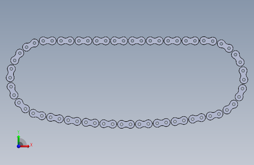 Solidworks链条轮组件模型链路-SW-