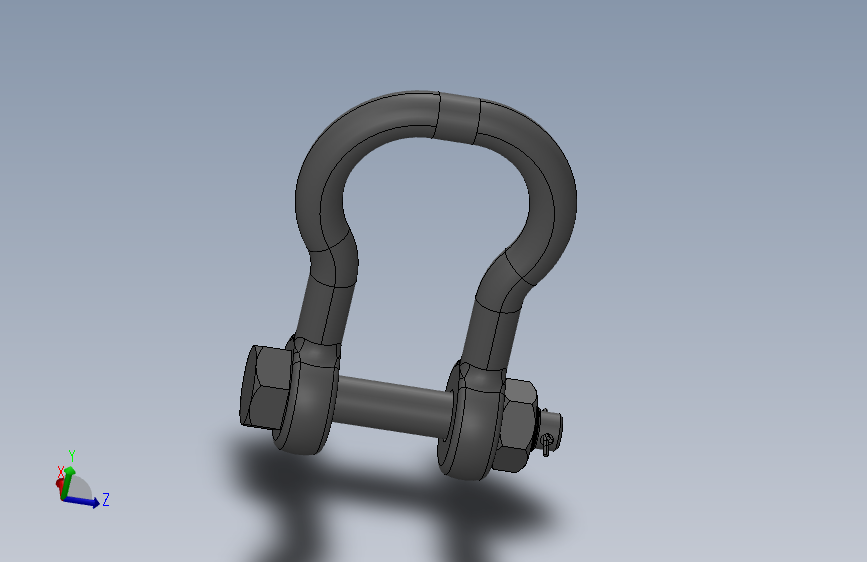 SolidWorks设计的扣具-SW-