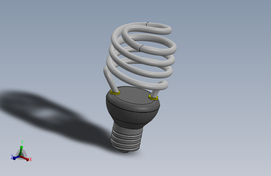 SolidWorks设计的荧光灯--Snagit