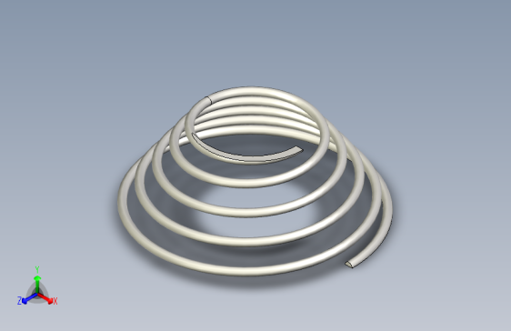 TOYOTA散热器上的水管-Autodesk Inventor-