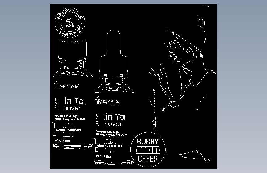 treme皮肤标签去除剂--